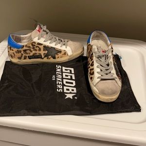 Golden Goose Superstar Leopard Fur Print
